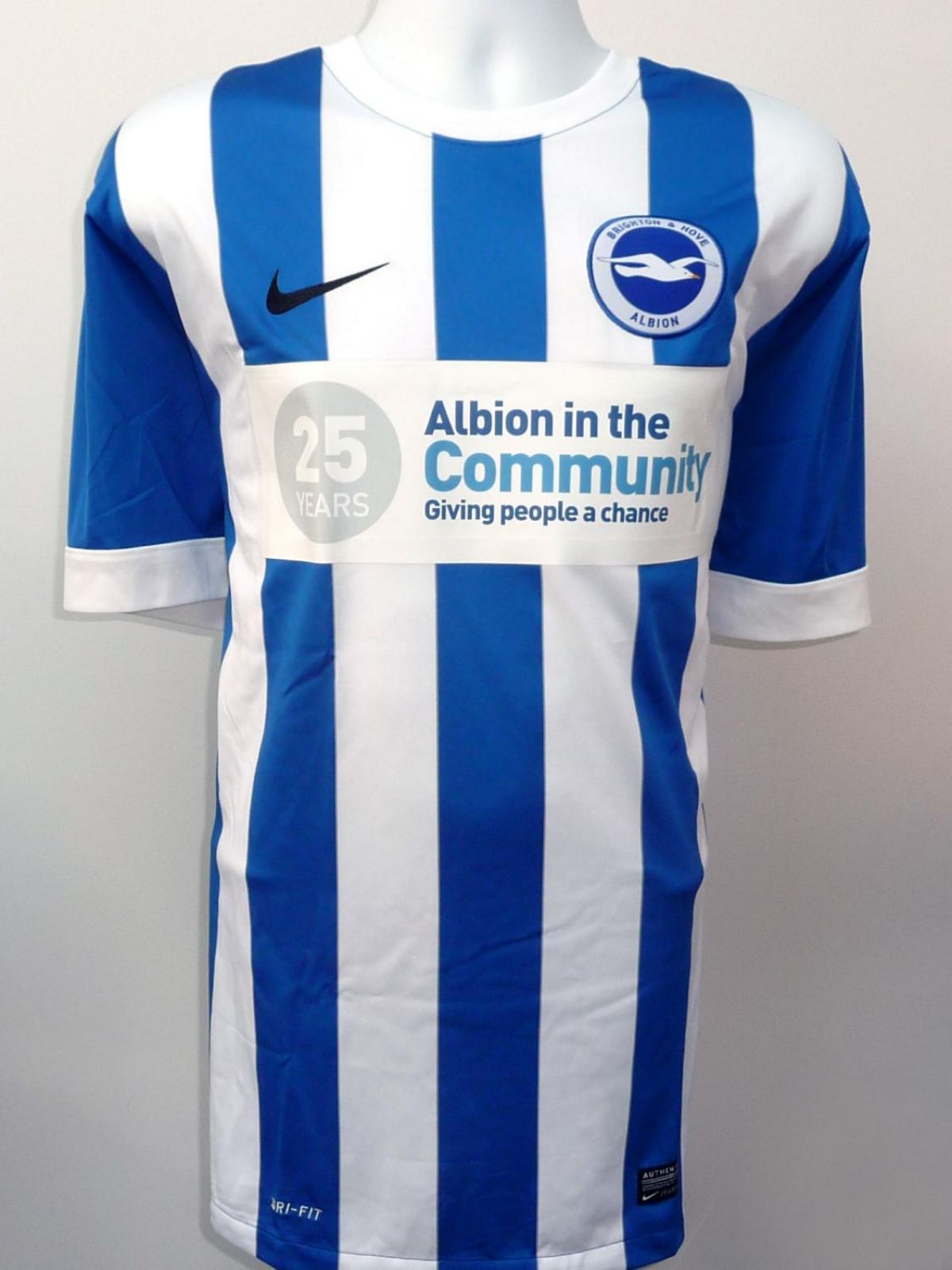 Brighton & Hove Albion 2015-16 Home V2 Kit