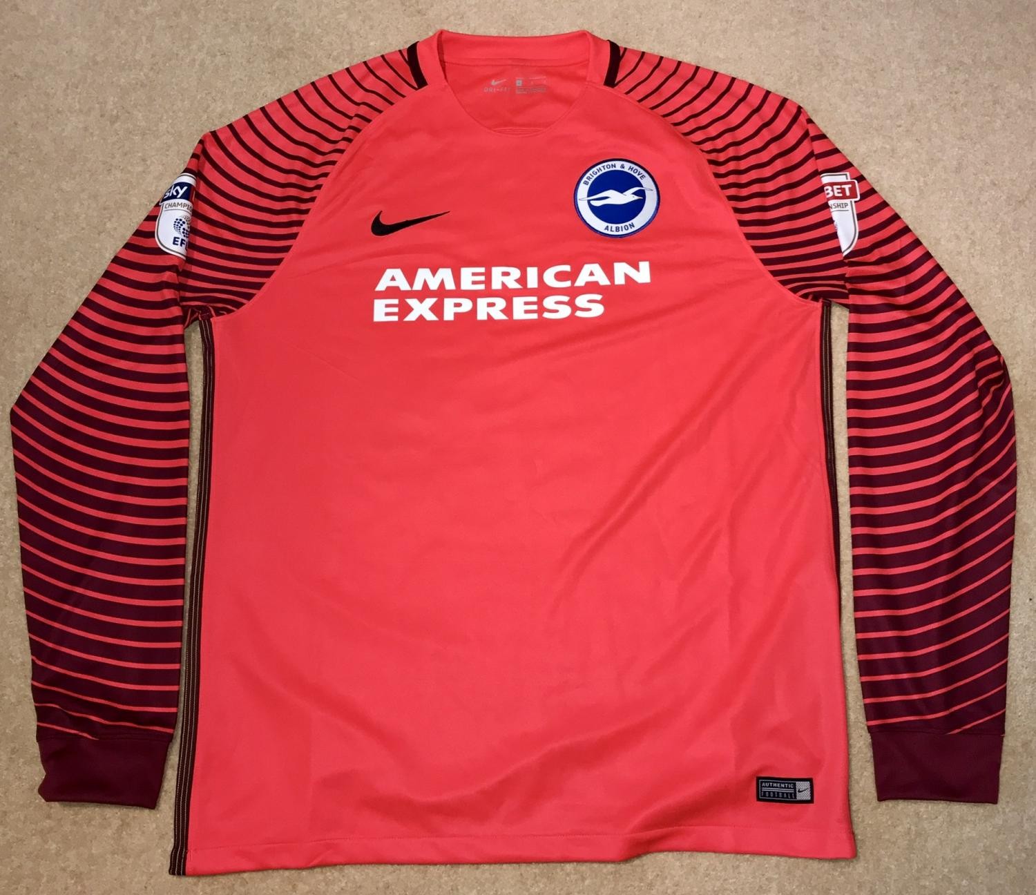 Brighton & Hove Albion 2016-17 GK 1 Kit