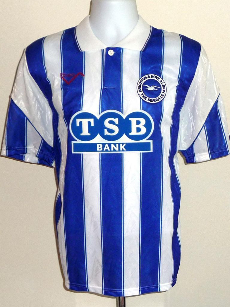 Brighton & Hove Albion 1992-93 Home Kit