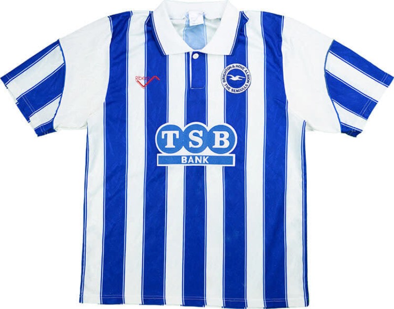 Brighton & Hove Albion 1992-93 Home Kit