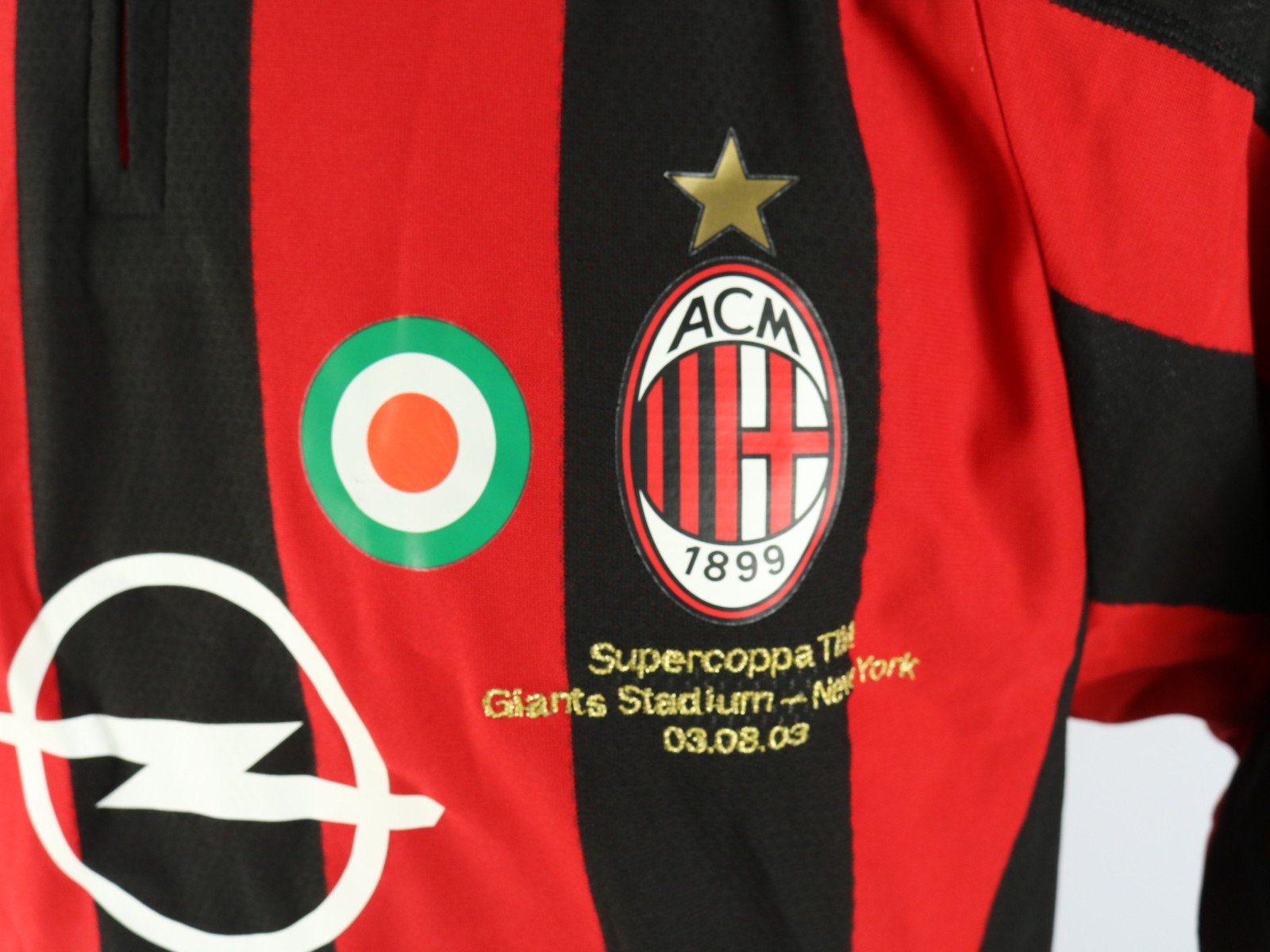 AC Milan 2003-04 Supercoppa Italiana Kit