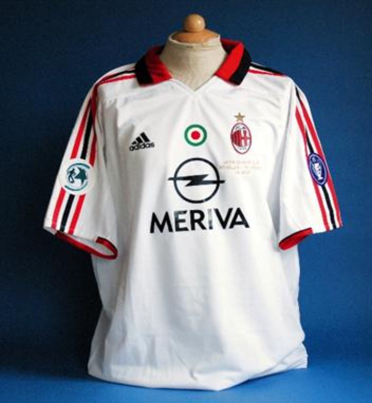AC Milan 2003-04 UEFA Super Cup Kit