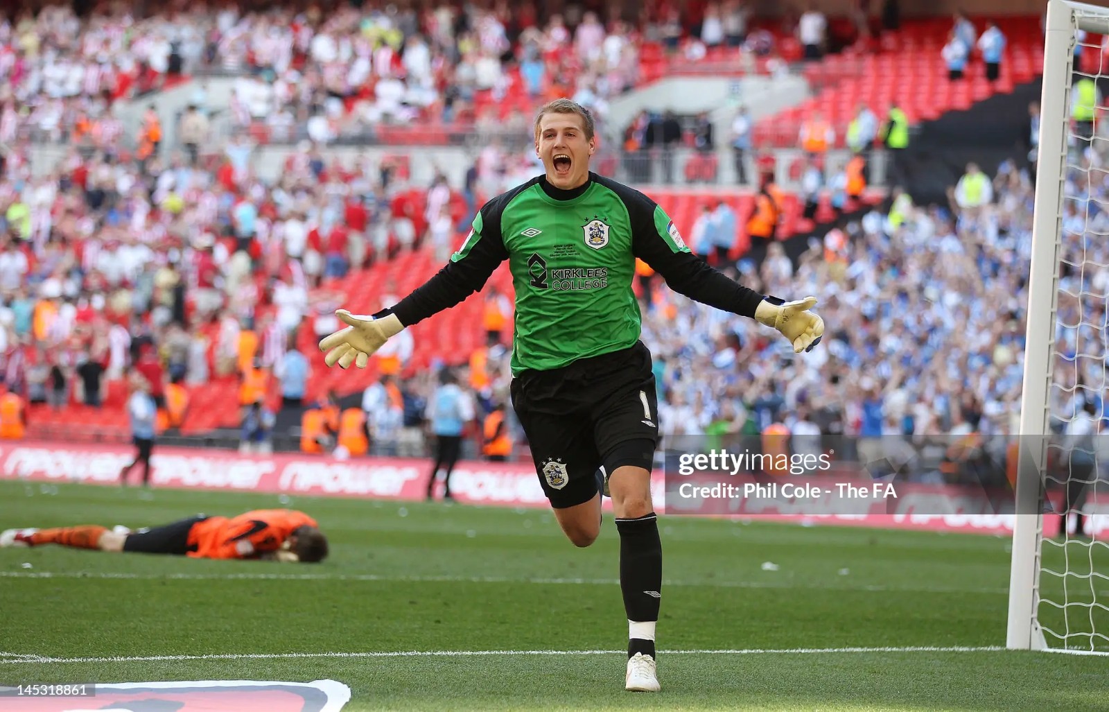 Huddersfield Town 2011-12 EFL League One Play-Off Final GK Kit