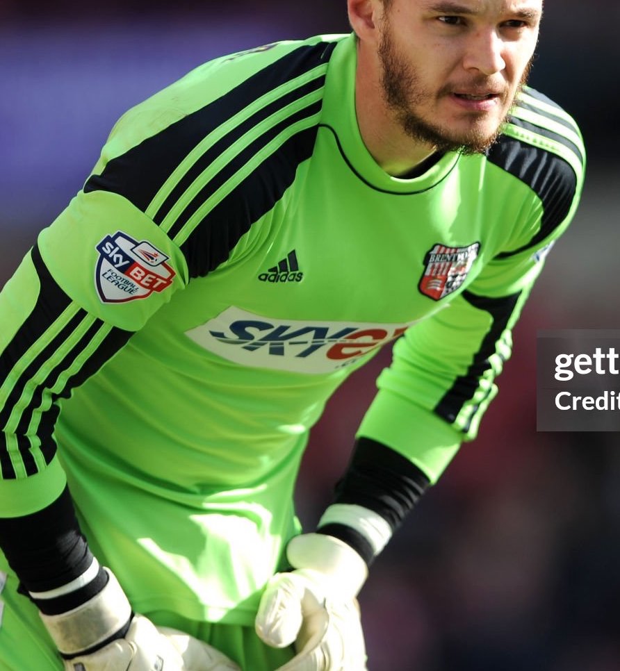 Brentford FC 2013-14 GK 1 Kit