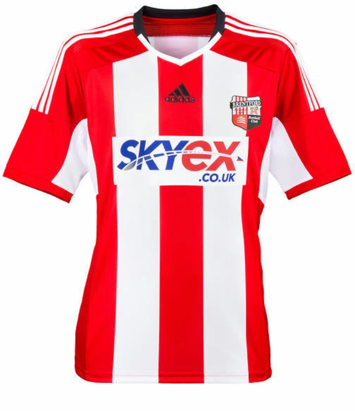 Brentford FC 2014-15 Home Kit