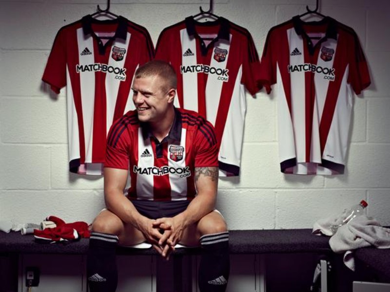 Brentford FC 2015-16 Home Kit