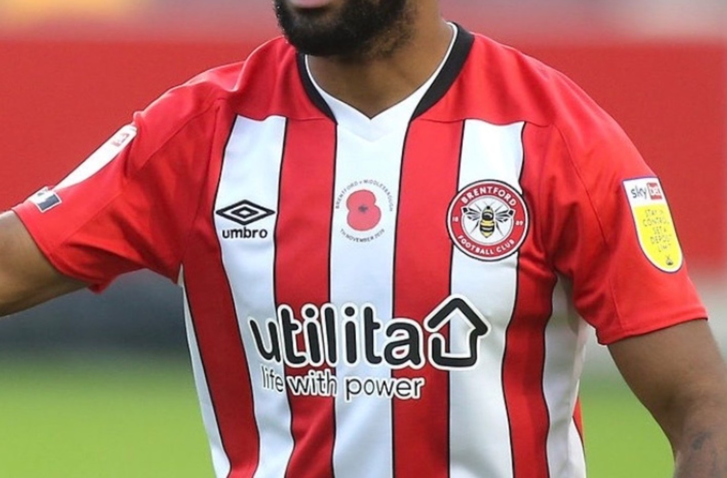 Brentford FC 2020-21 Home V2 Kit