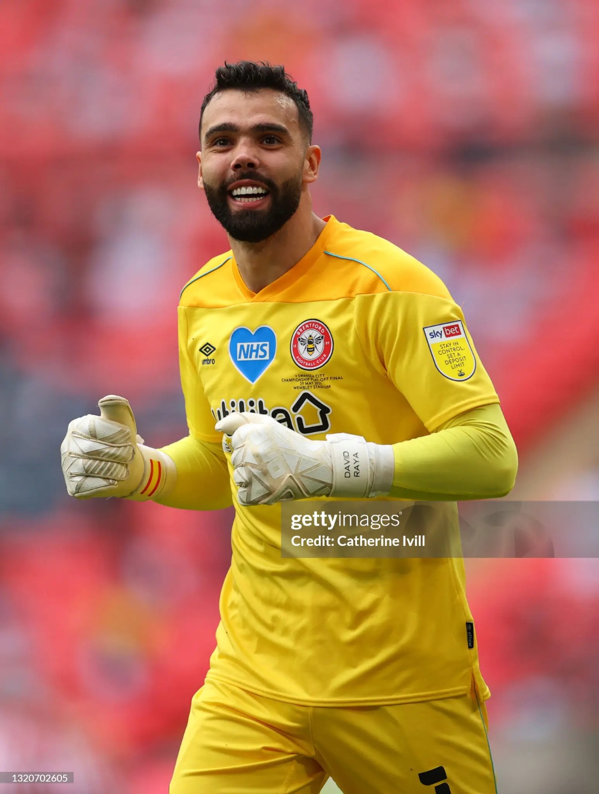 Brentford FC 2020-21 EFL Championship Play-Off Final GK Kit