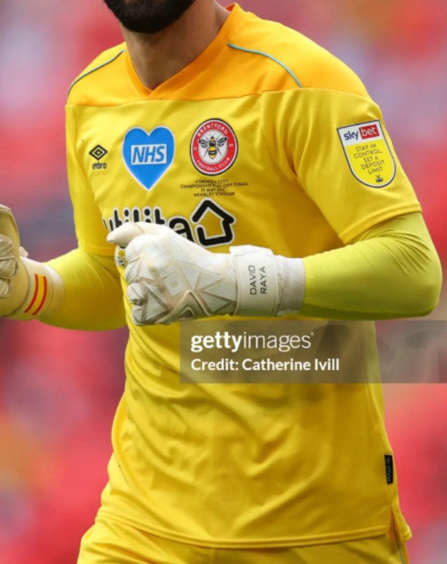 Brentford FC 2020-21 EFL Championship Play-Off Final GK Kit