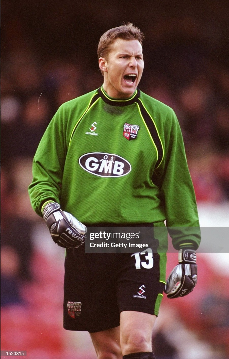 Brentford FC 1999-00 GK 2 Kit