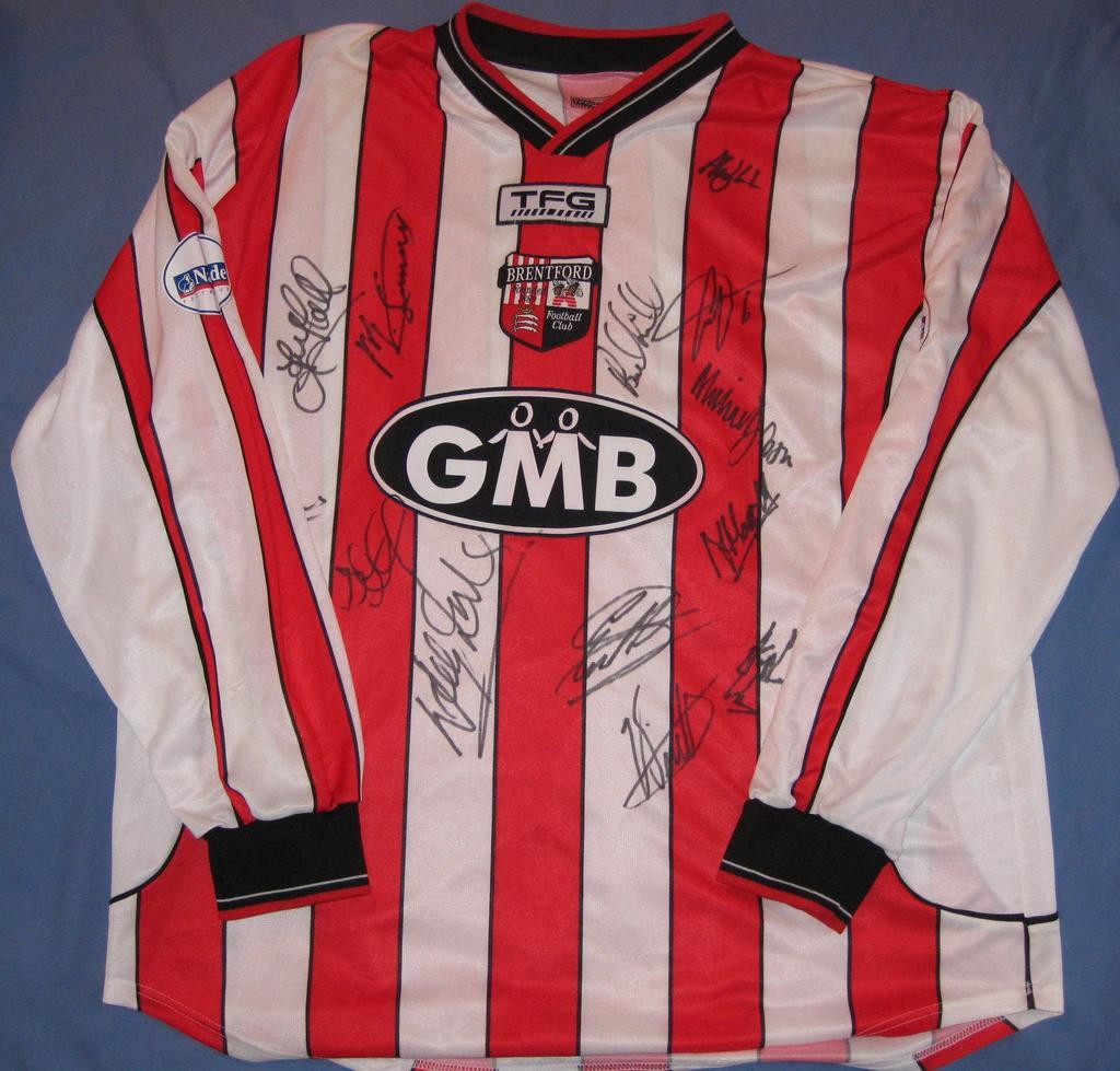 Brentford FC 2002-03 Home Kit