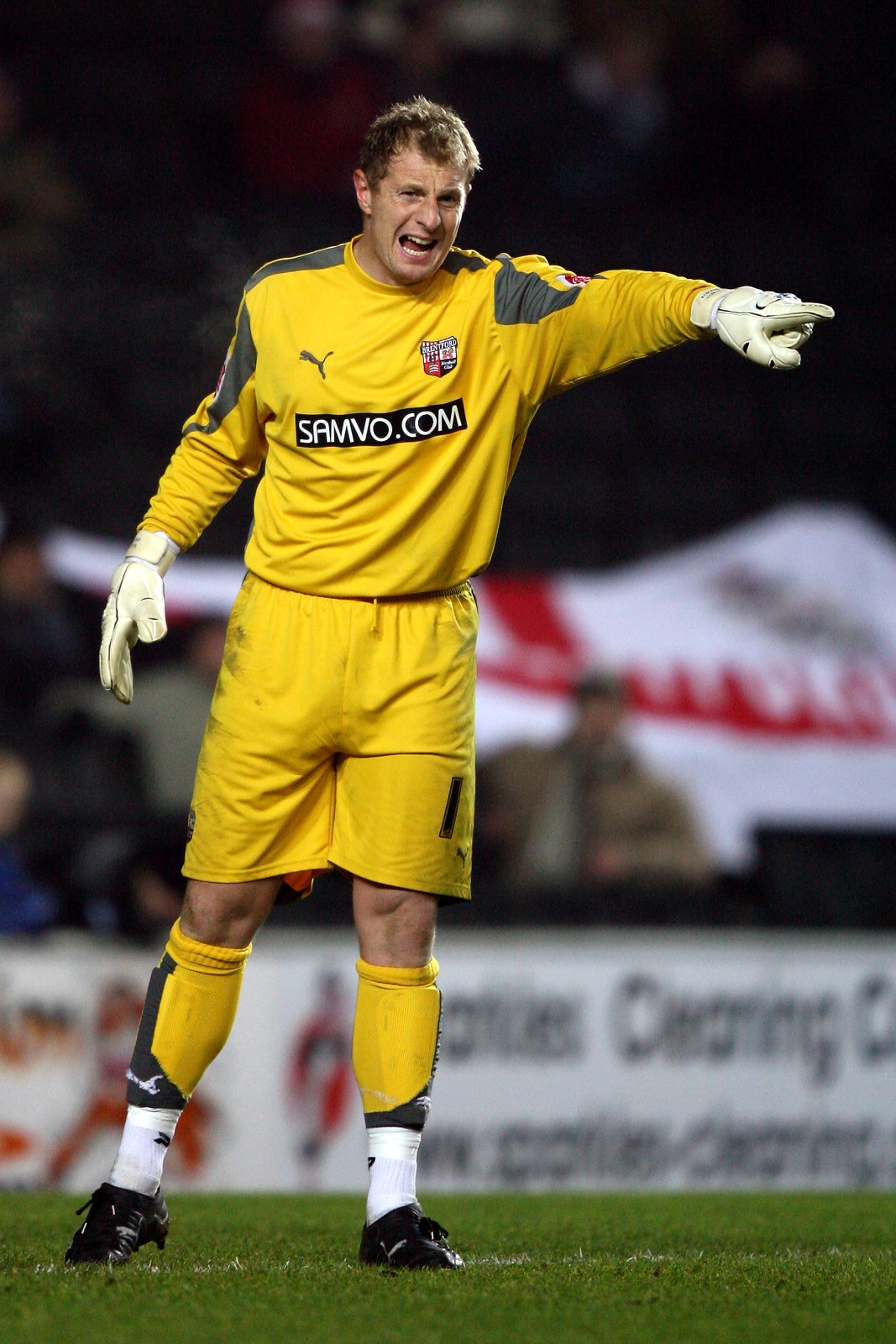 Brentford FC 2007-08 GK 2 Kit
