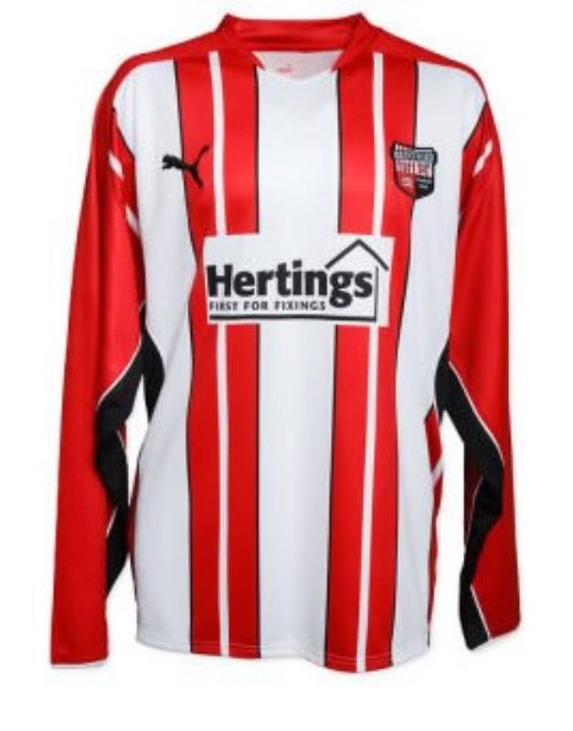 Brentford FC 2009-10 Home Kit
