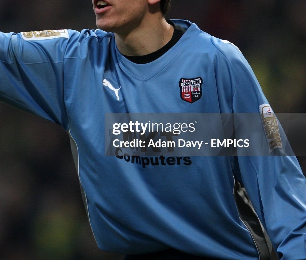 Brentford FC 2009-10 GK 1 Kit