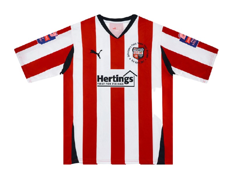 Brentford FC 2010-11 Home Kit