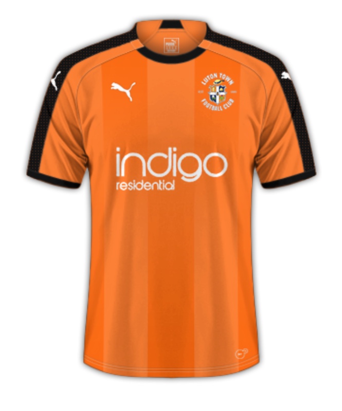Luton Town 2018-19 Home Kit