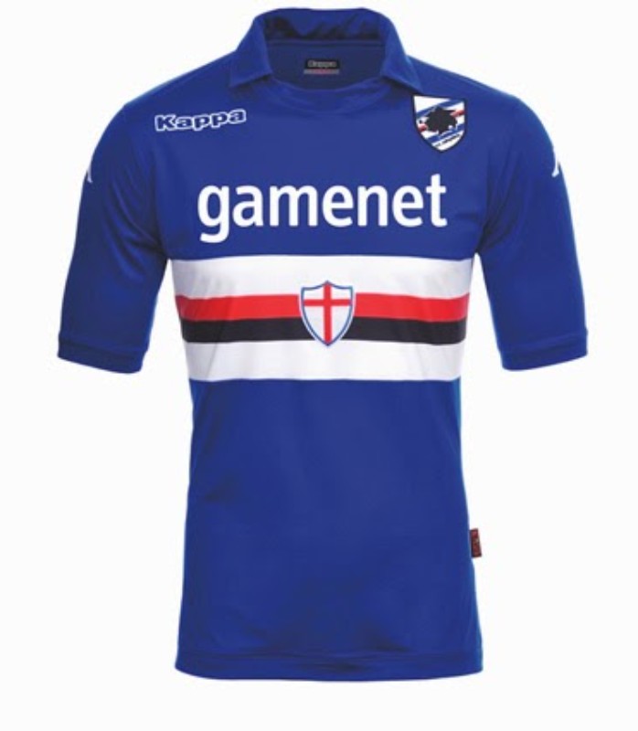 UC Sampdoria 2013-14 Home Kit