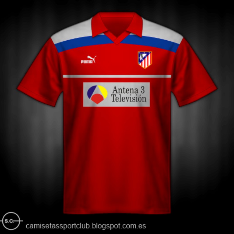 Atlético Madrid 1993-94 UEFA Cup Away Kit