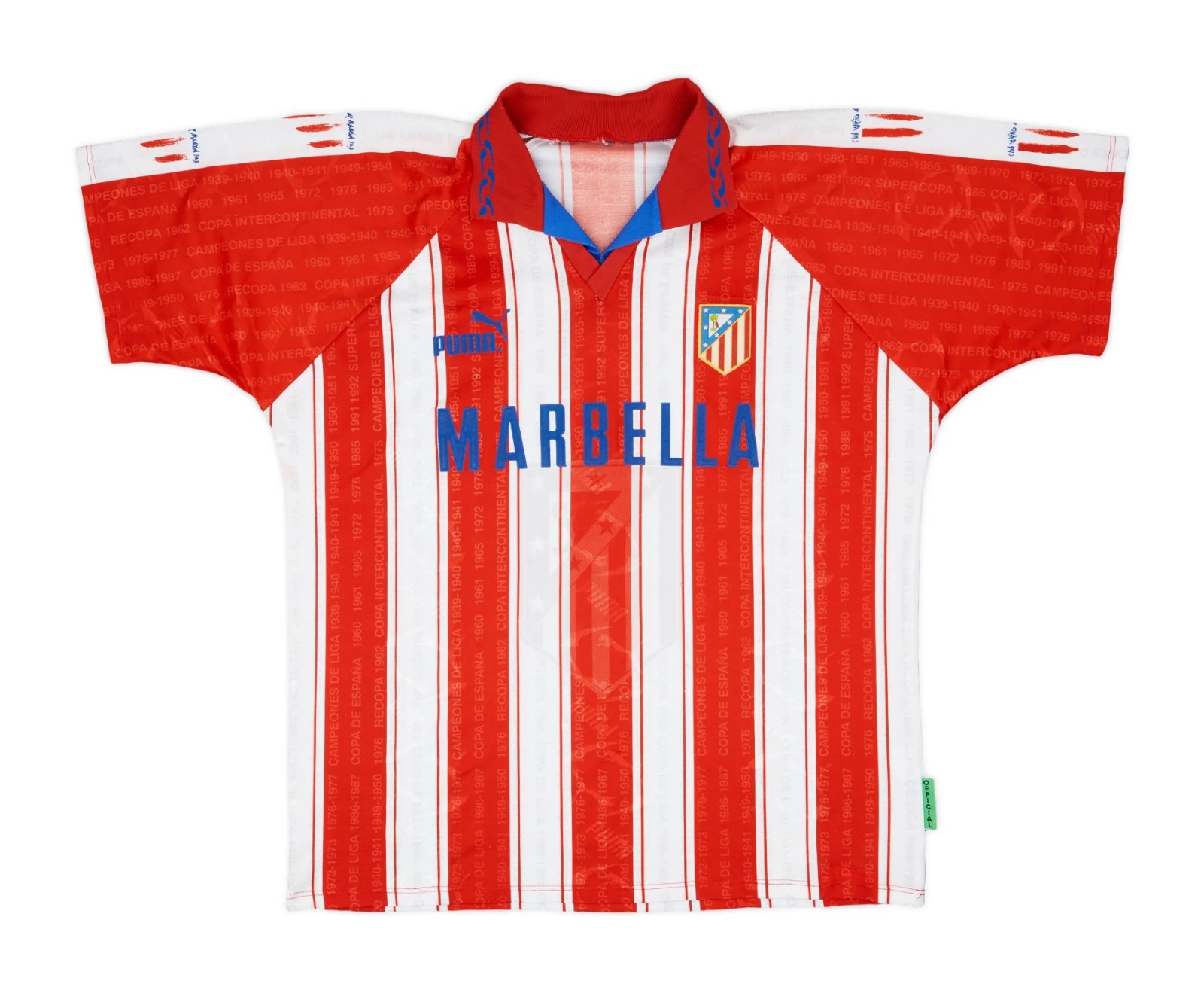 Atlético Madrid 1995-96 Home Kit