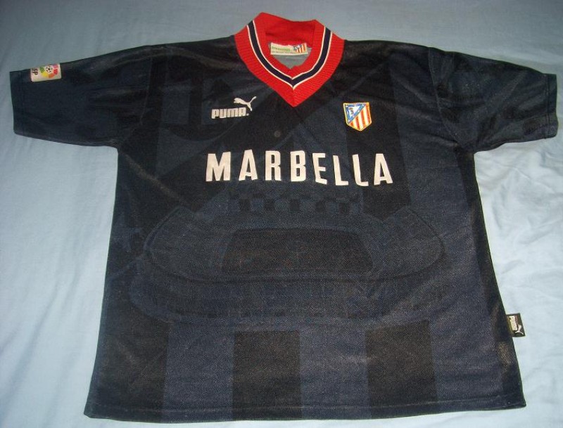 Atlético Madrid 1995-96 Third Kit