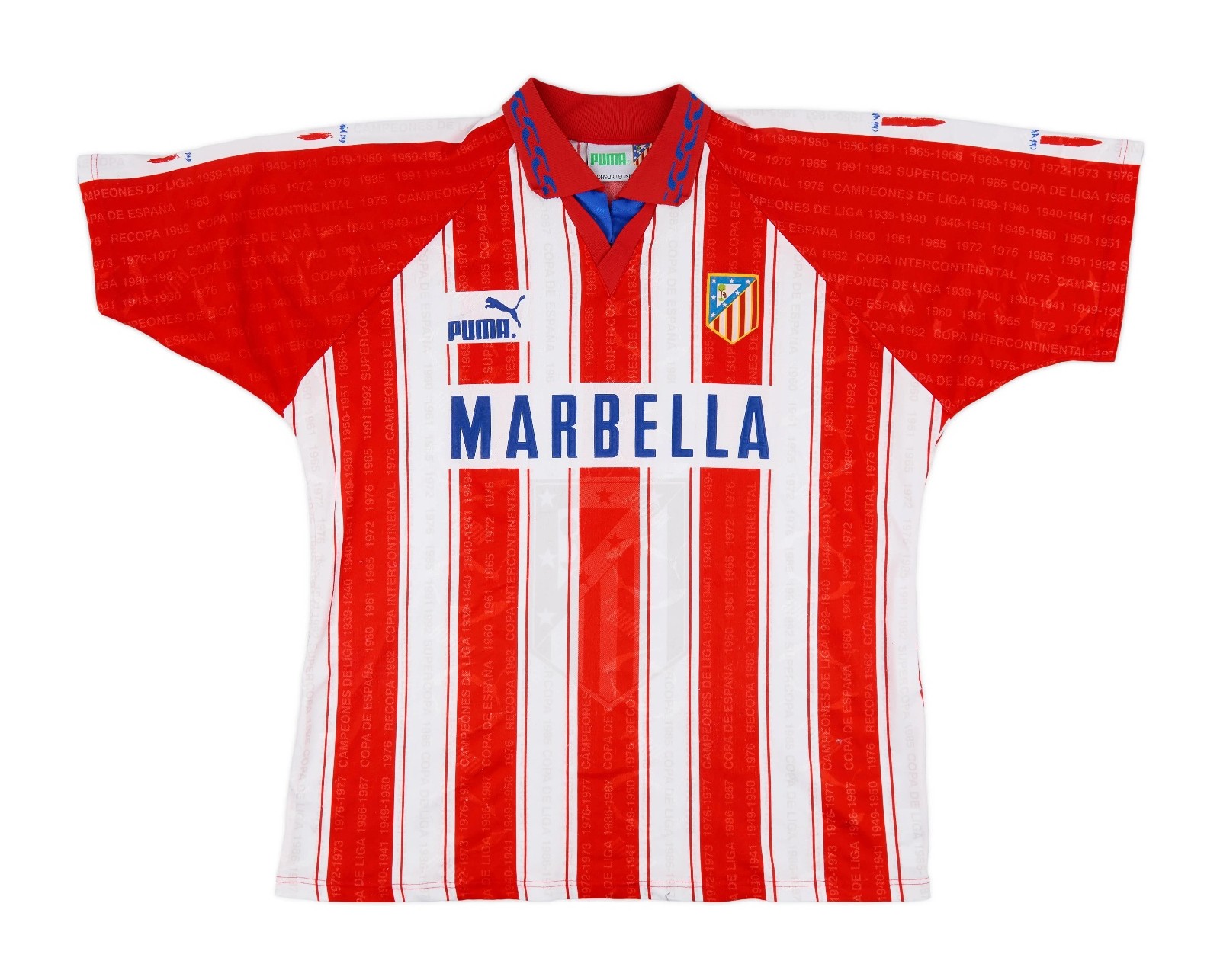Atlético Madrid 1995-96 Home V2 Kit