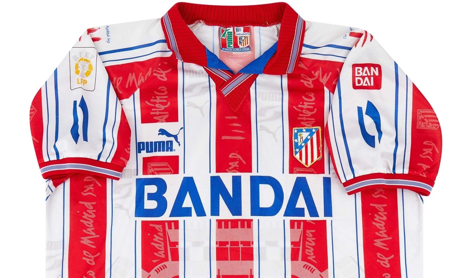 Atlético Madrid 1996-97 Home Kit
