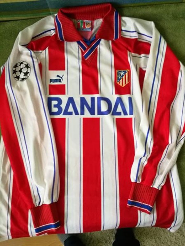 Atlético Madrid 1996-97 Champions League Home Kit