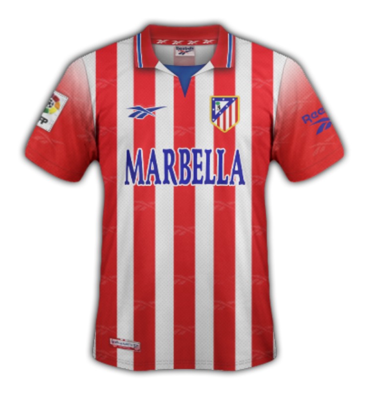 Atlético Madrid 1999-00 Copa del Rey Final Kit