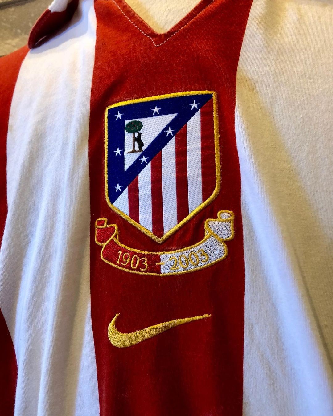Atlético Madrid 2002-03 Centenary Kit