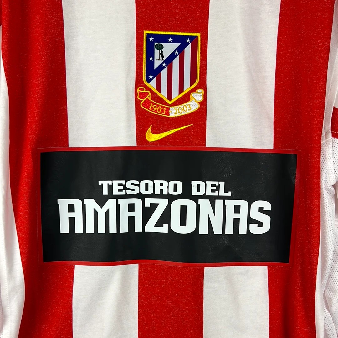 Atlético Madrid 2002-03 Centenary V2 Kit