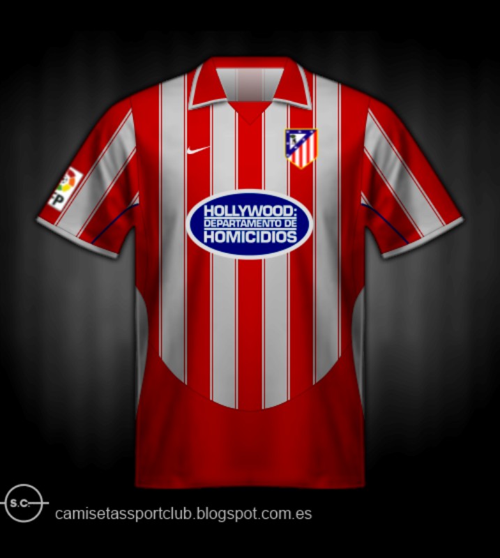 Atlético Madrid 2003-04 Home Kit