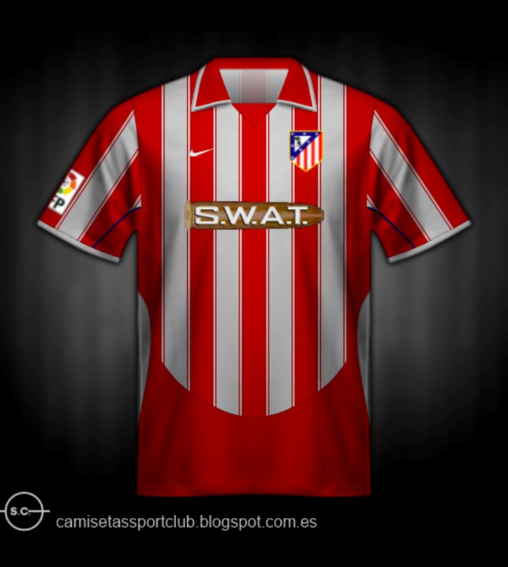 Atlético Madrid 2003-04 Home Kit