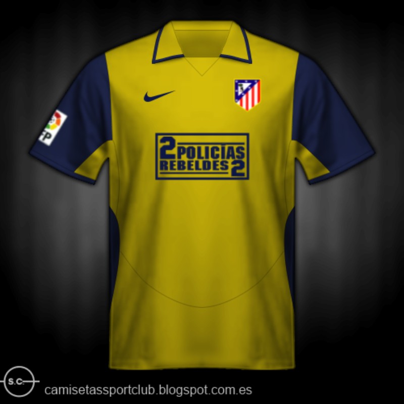 Atlético Madrid 2003-04 Away Kit