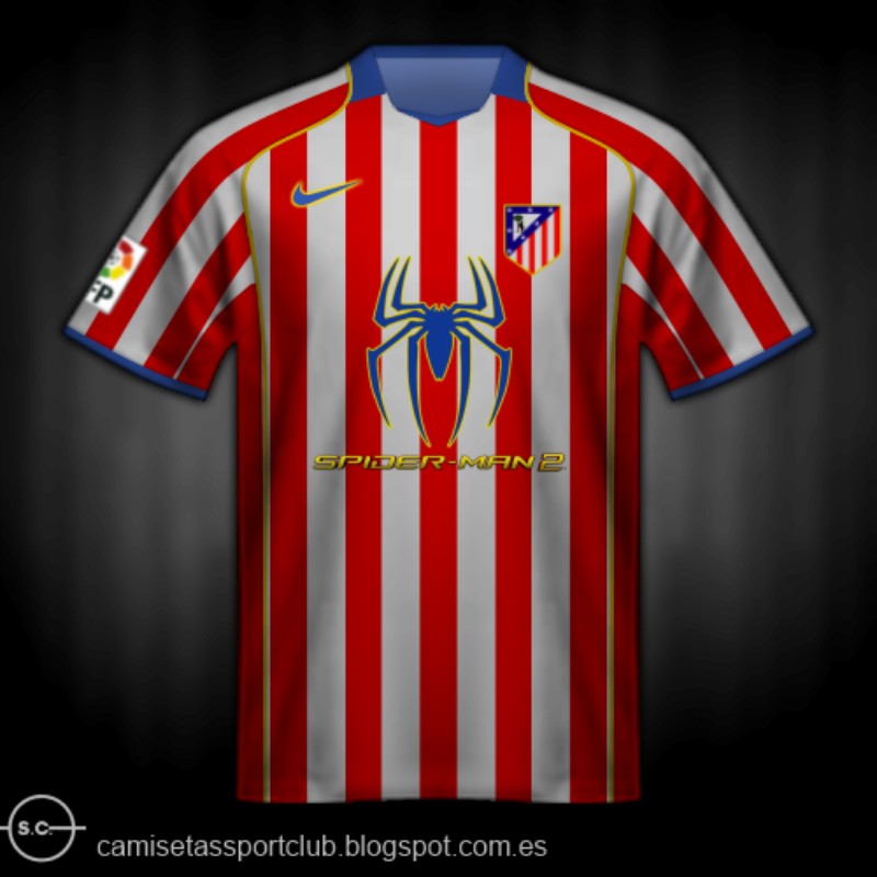Atlético Madrid 2004-05 Home Kit