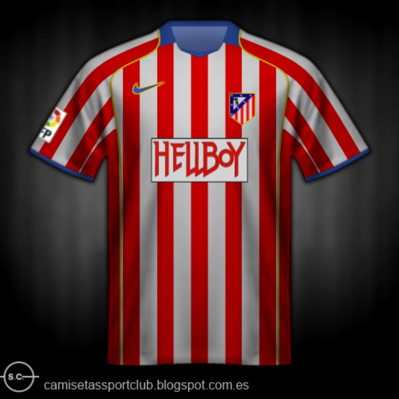 Atlético Madrid 2004-05 Home Kit