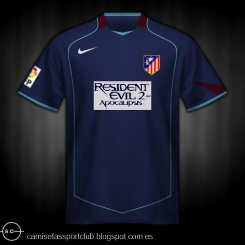 Atlético Madrid 2004-05 Away Kit