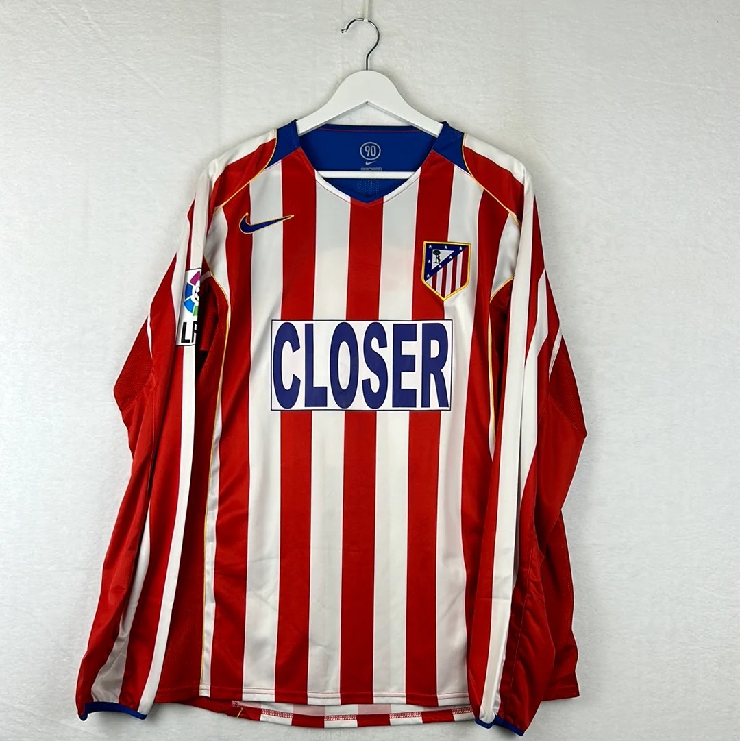 Atlético Madrid 2004-05 Home V12 Kit