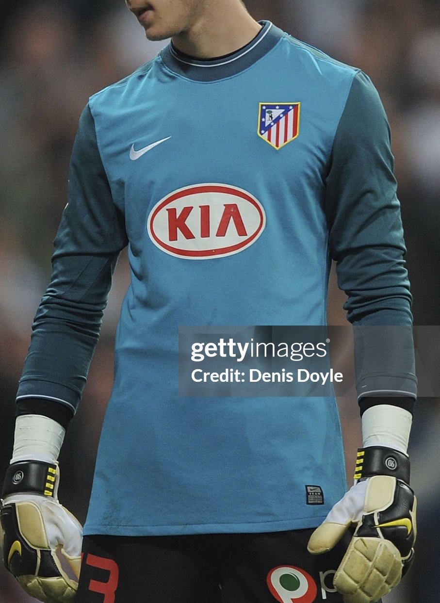 Atlético Madrid 2009-10 GK 2 Kit