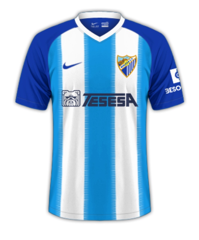Málaga CF 2018-19 Home Kit