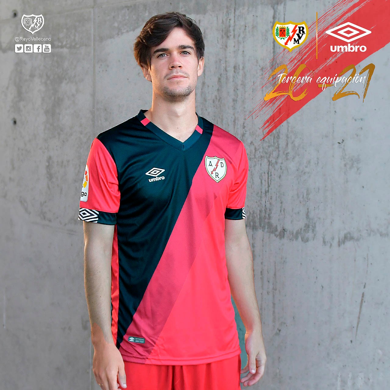 Rayo Vallecano 2020-21 Third Kit