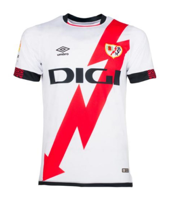 Rayo Vallecano 2021-22 Home Kit