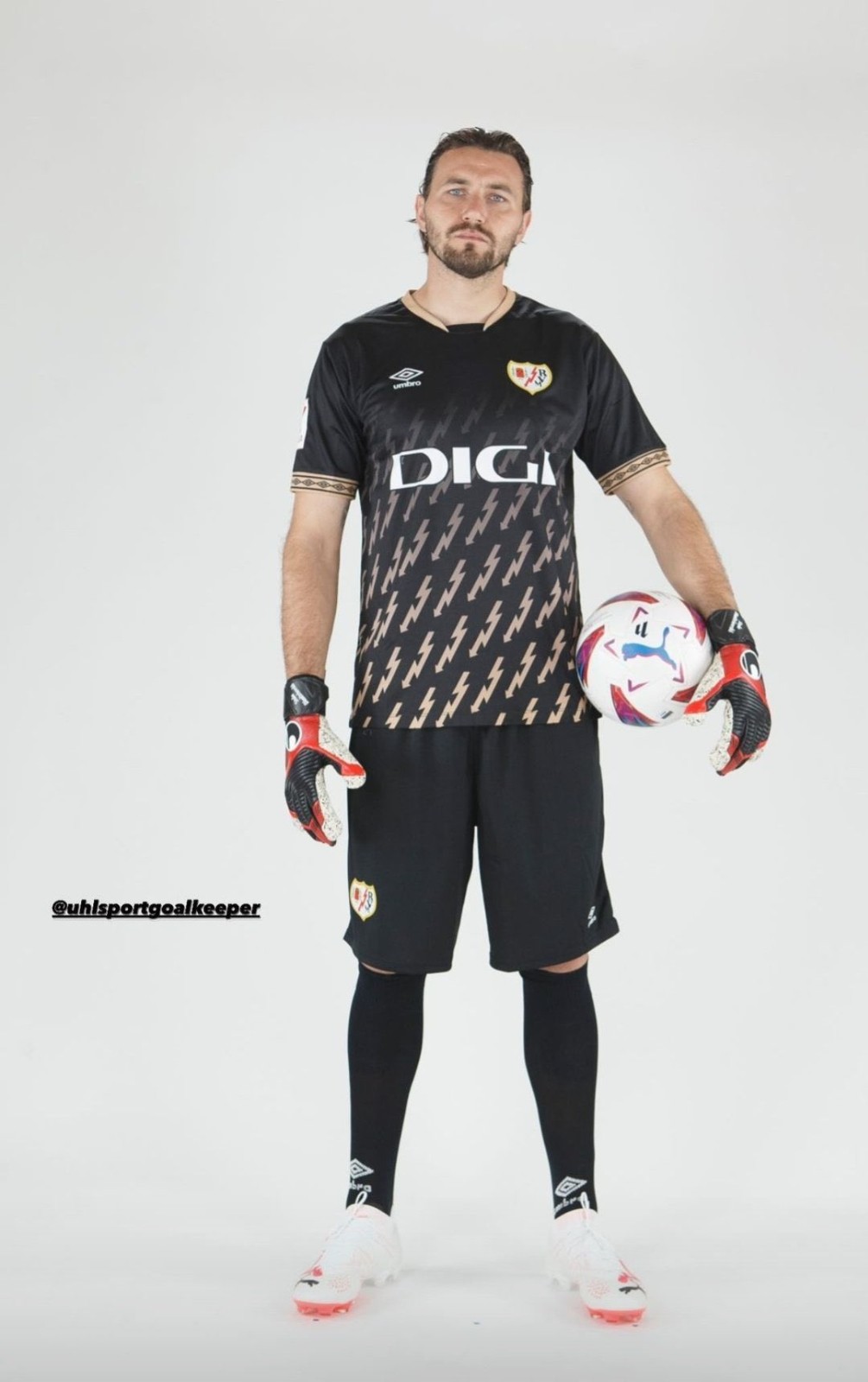 Rayo Vallecano 2023-24 GK 1 Kit