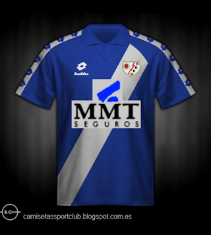 Rayo Vallecano 1993-94 Away Kit