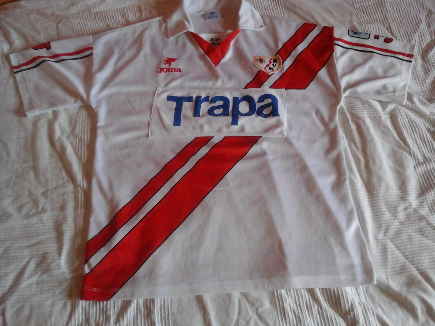 Rayo Vallecano 1997-98 Home Kit