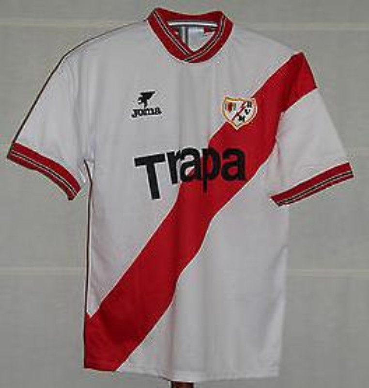 Rayo Vallecano 1998-99 Home Kit