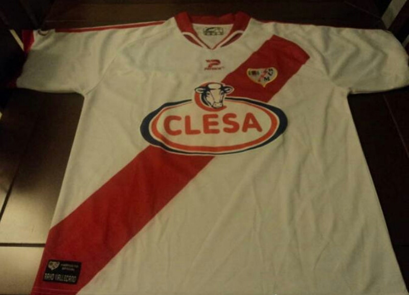 Rayo Vallecano 2008-09 Home Kit