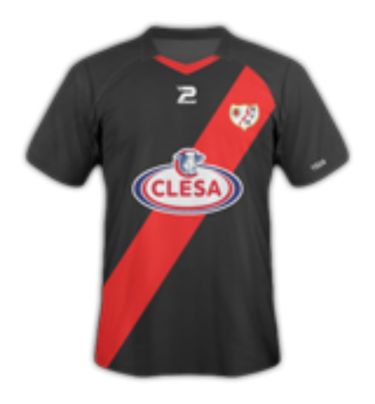 Rayo Vallecano 2010-11 Third Kit