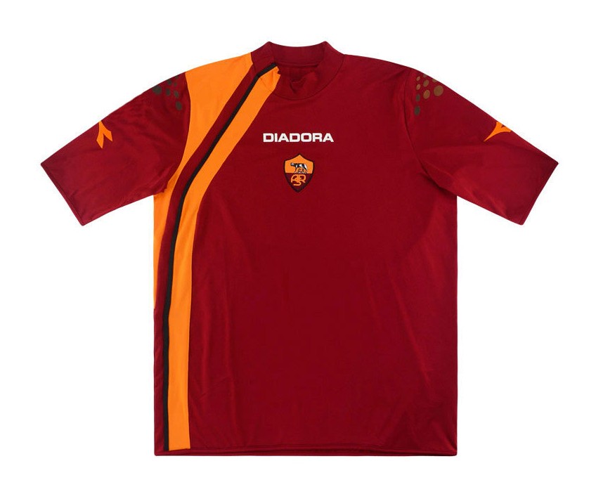 AS Roma 2005-06 Home Kit