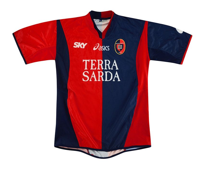 Cagliari Calcio 2005-06 Home Kit