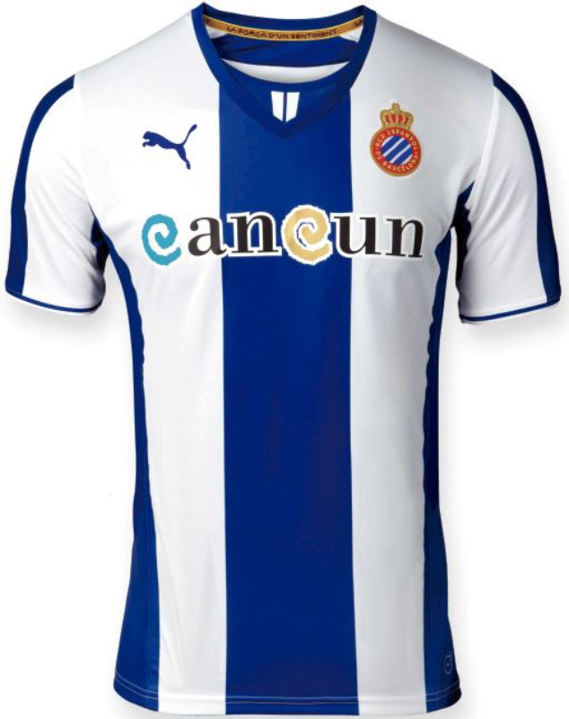 RCD Espanyol 2013-14 Home Kit